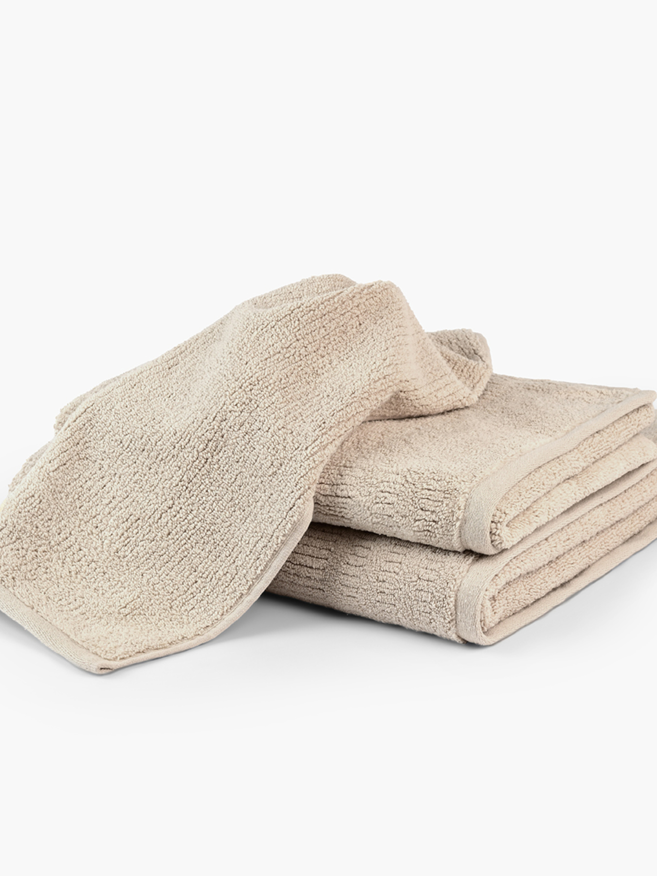 Полотенце из натурального хлопка "Волна" бежевое MBM HOME модель BT-08/09/10 BEIGE Полотенце из натурального хлопка "Волна" бежевое MBM HOME модель BT-08/09/10 BEIGE Фото