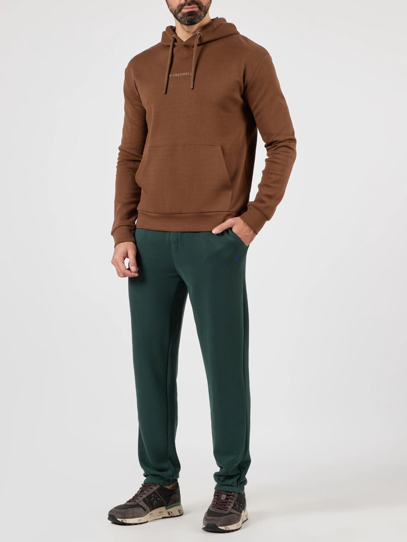 Брюки Fred Mello модель FM24W02PF_FOREST Фото