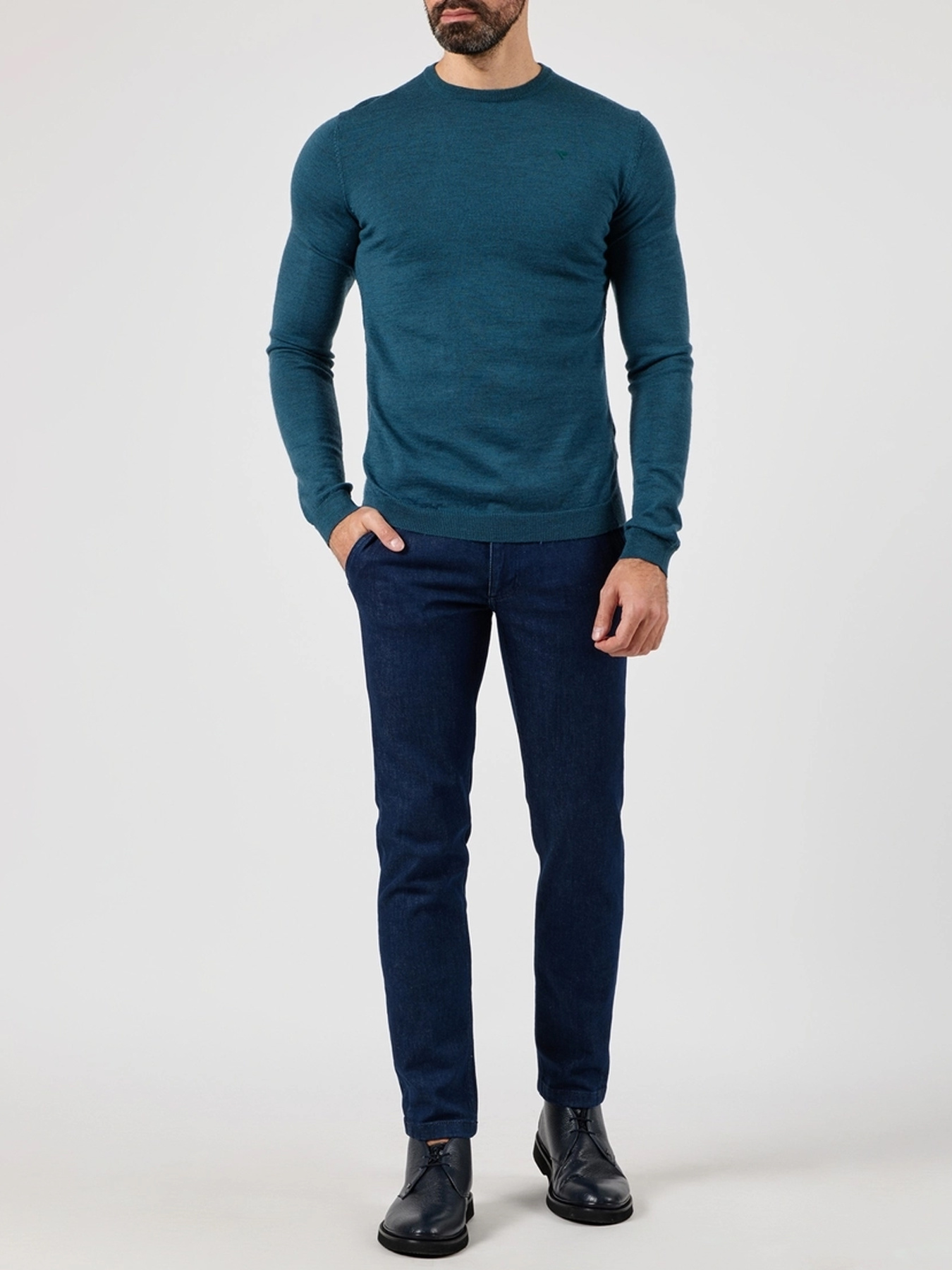 Джинсы Fred Mello модель FM24W18PD_DARKBLUE Фото