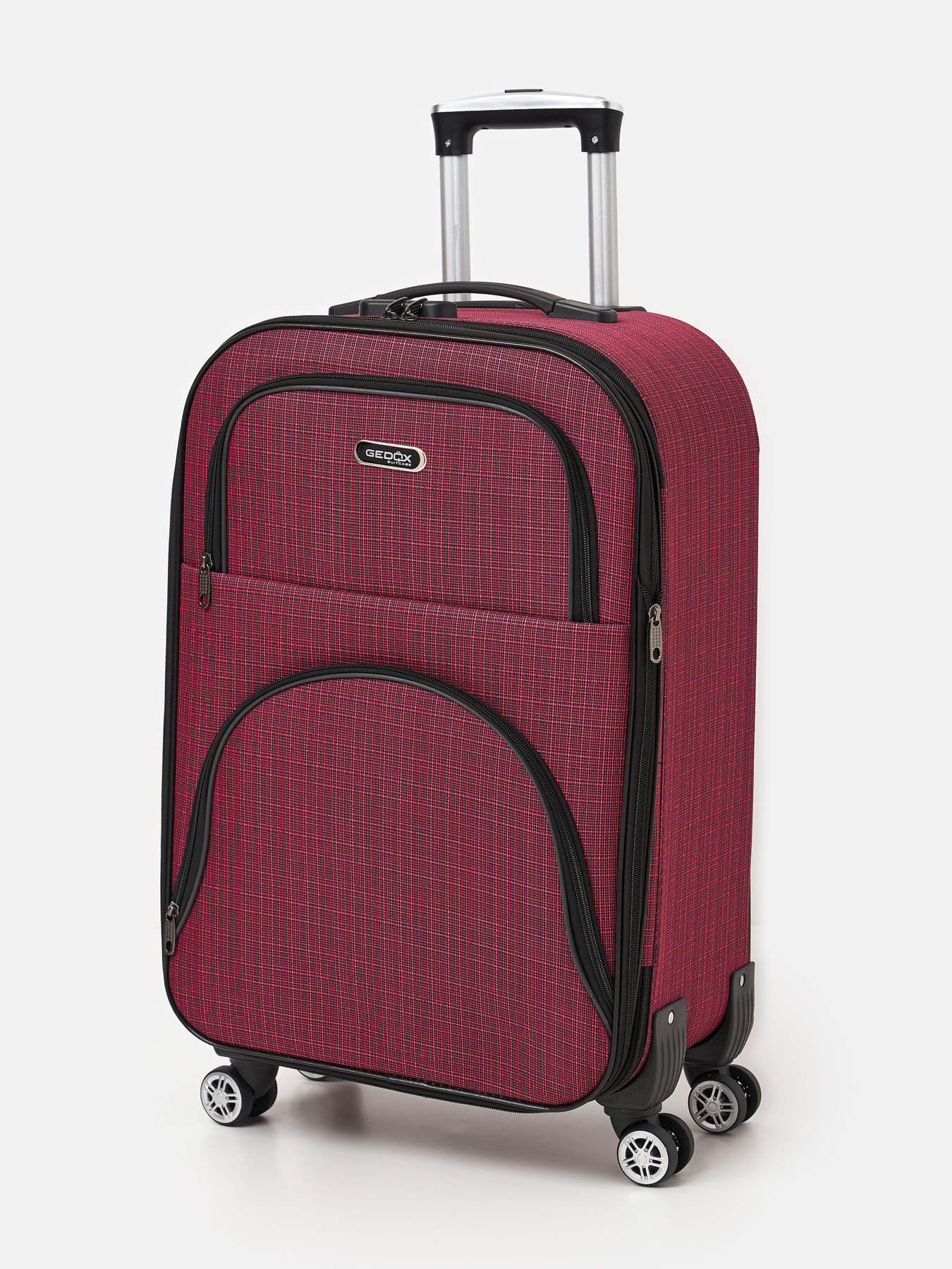 Дорожные сумки и чемоданы Ricco Grande модель T1TEXT1000pink-L Фото