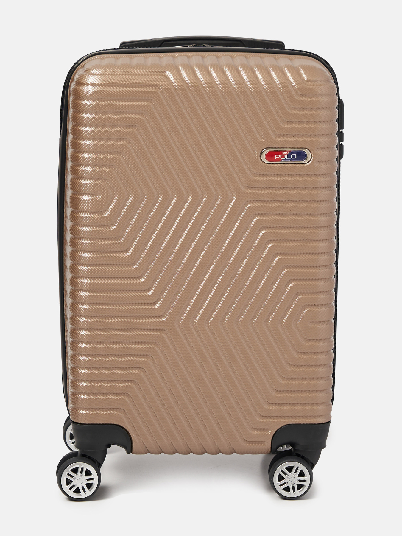 Дорожные сумки и чемоданы Ricco Grande модель T1ABS600gold-M Фото