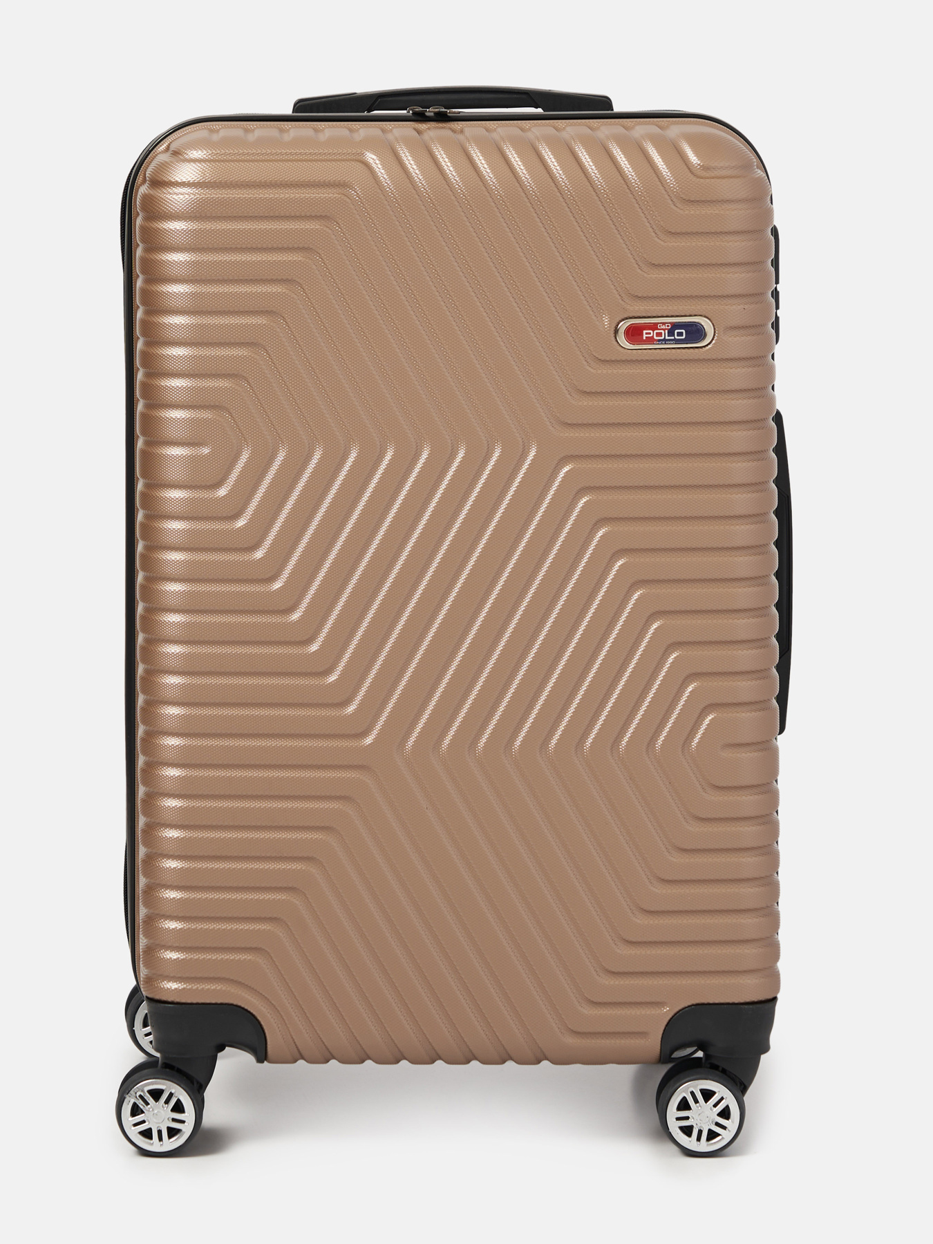 Дорожные сумки и чемоданы Ricco Grande модель T1ABS600gold-L Фото
