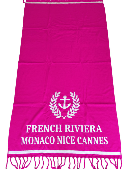 Туристичний рушник Le Comptoir de la plage Пляжний Рушник модель Riviera_Fuchsia Фото