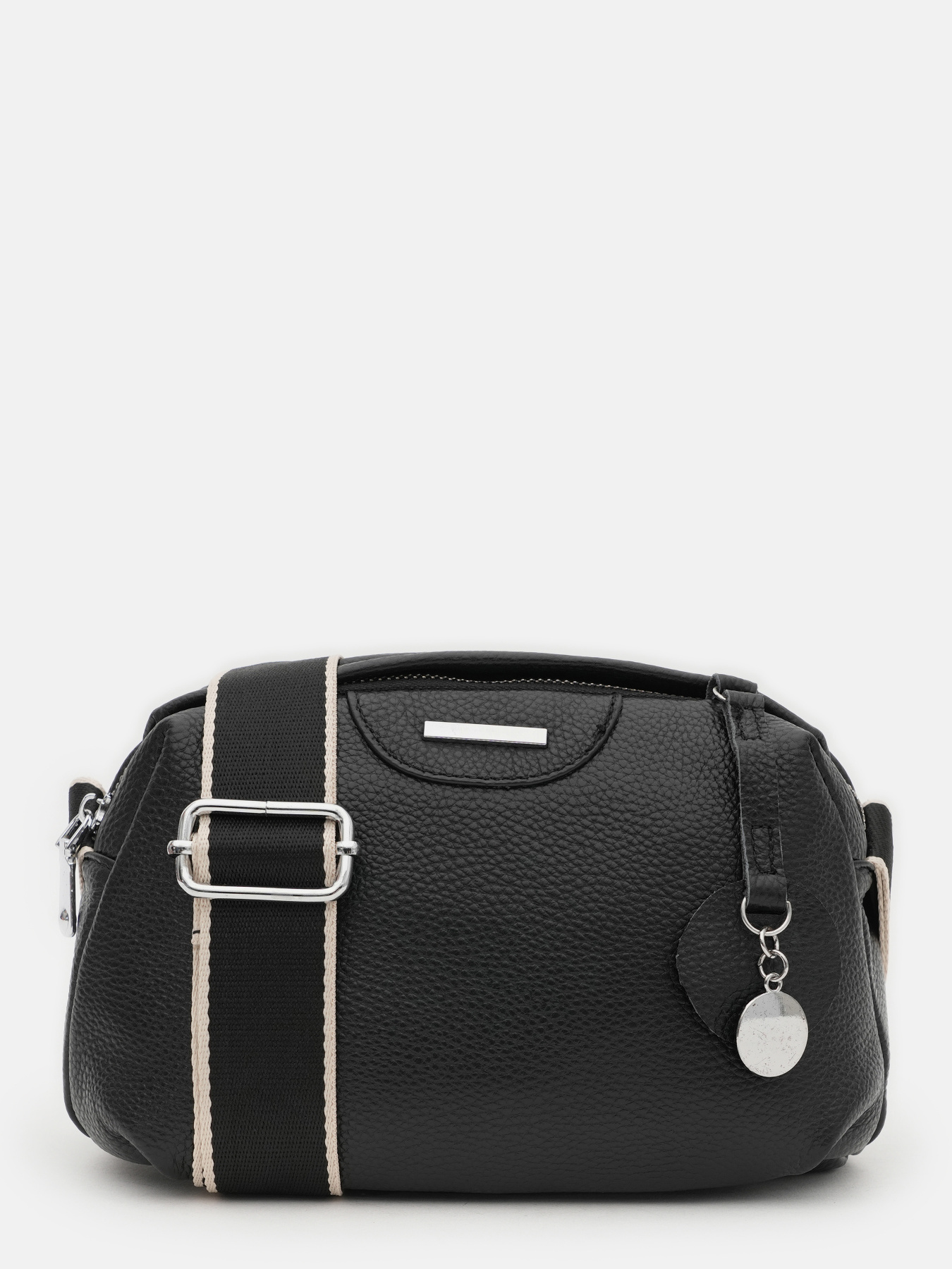 Сумки Borsa Leather модель K12247bl-black Фото