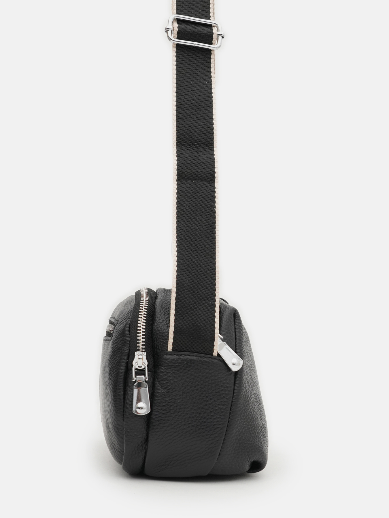 Сумки Borsa Leather модель K12247bl-black Фото