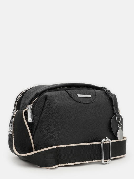 Сумки Borsa Leather модель K12247bl-black Фото