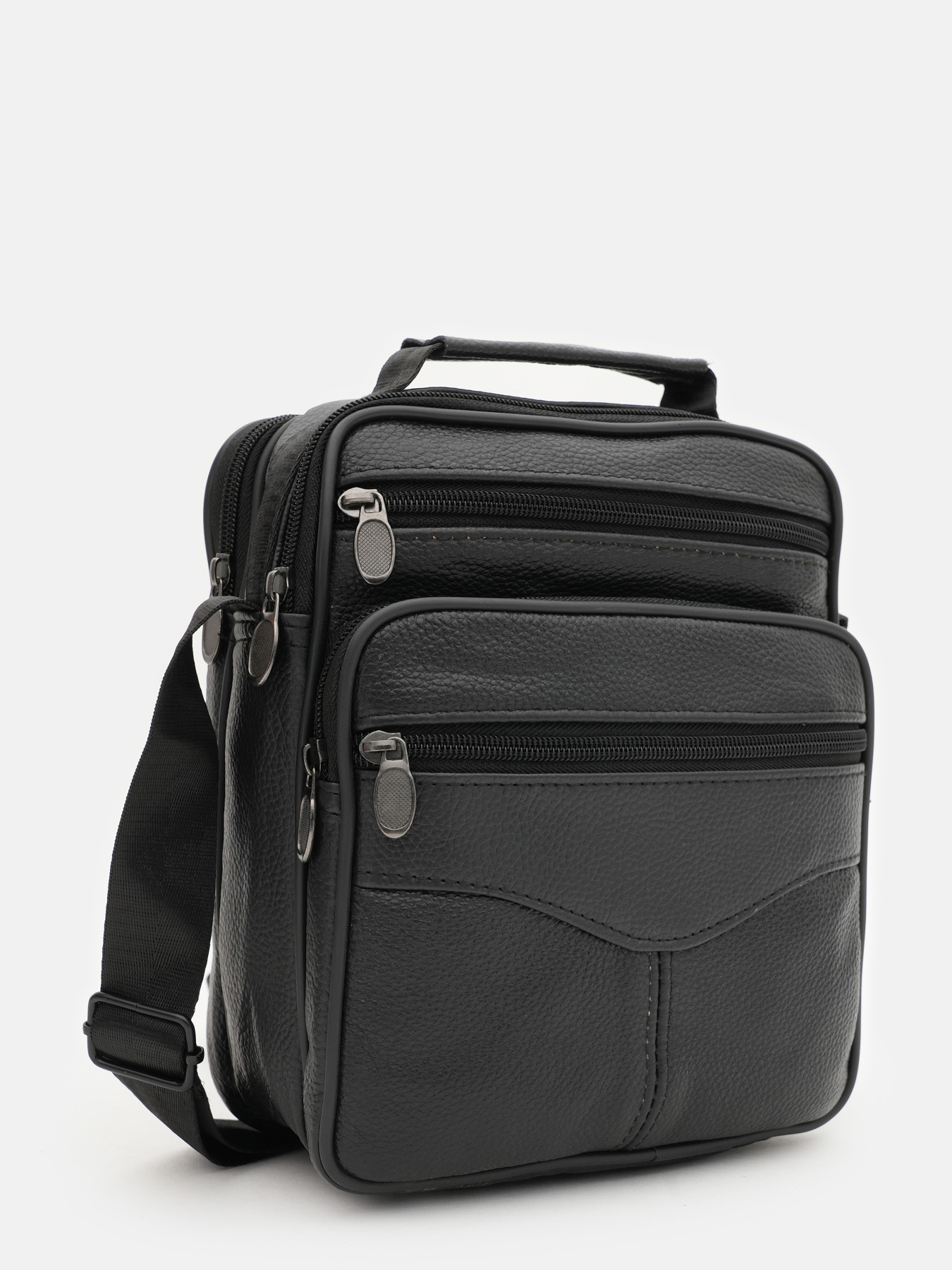 Сумки Borsa Leather модель k16681-3bl-black Фото