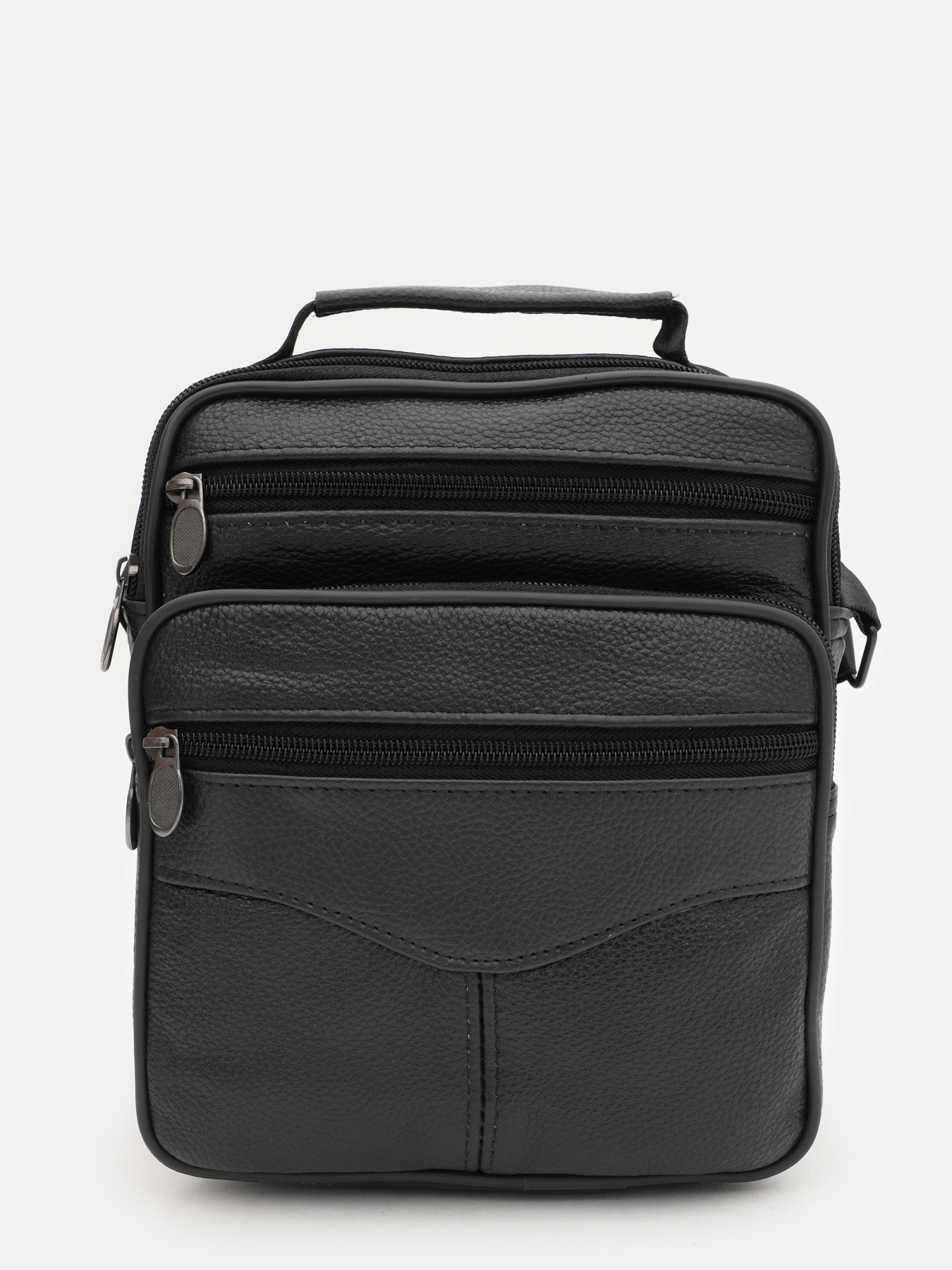 Сумки Borsa Leather модель k16681-3bl-black Фото