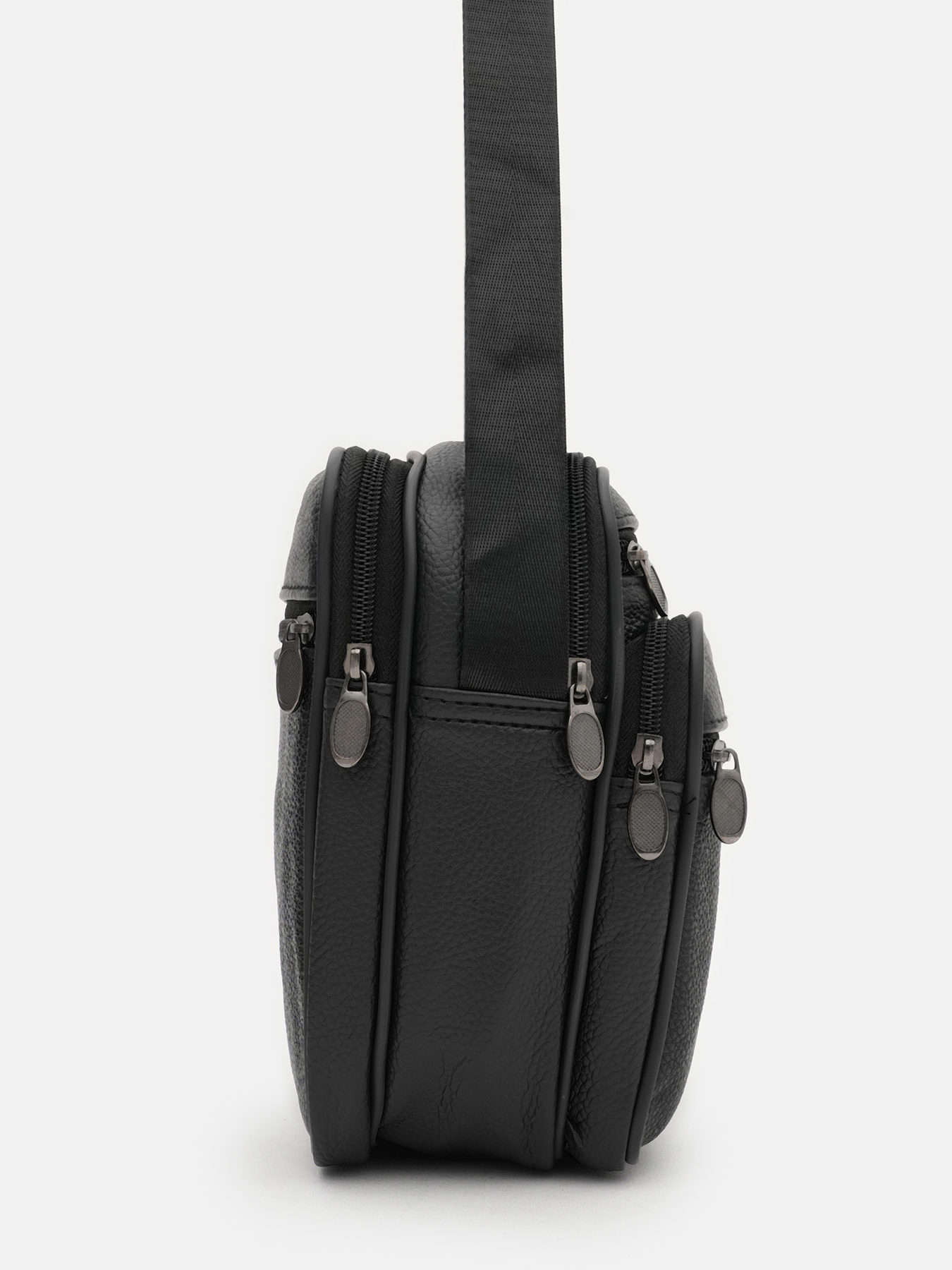 Сумки Borsa Leather модель K16685-2-black Фото