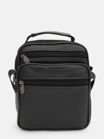 Сумки Borsa Leather модель K16685-2-black Фото