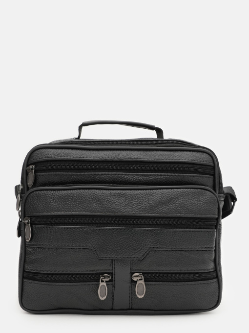 Сумки Borsa Leather модель K16687-3-black Фото