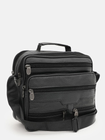 Сумки Borsa Leather модель K16687-3-black Фото