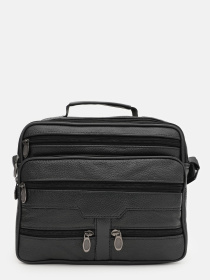 Сумки Borsa Leather модель K16687-3-black Фото