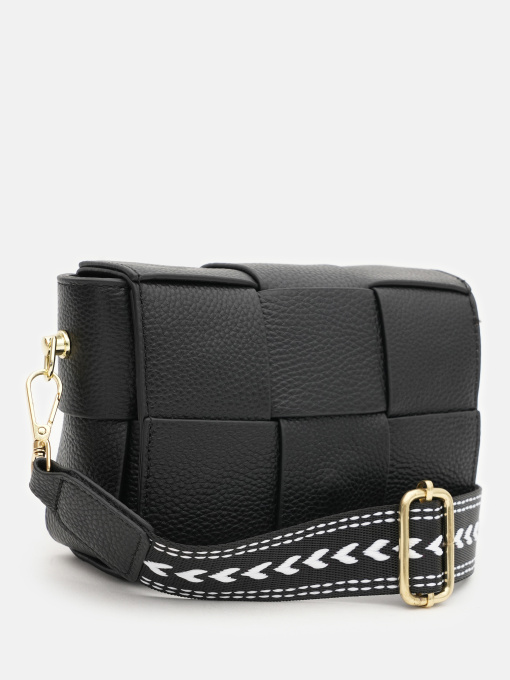 Сумки Borsa Leather модель K12118bl-black Фото