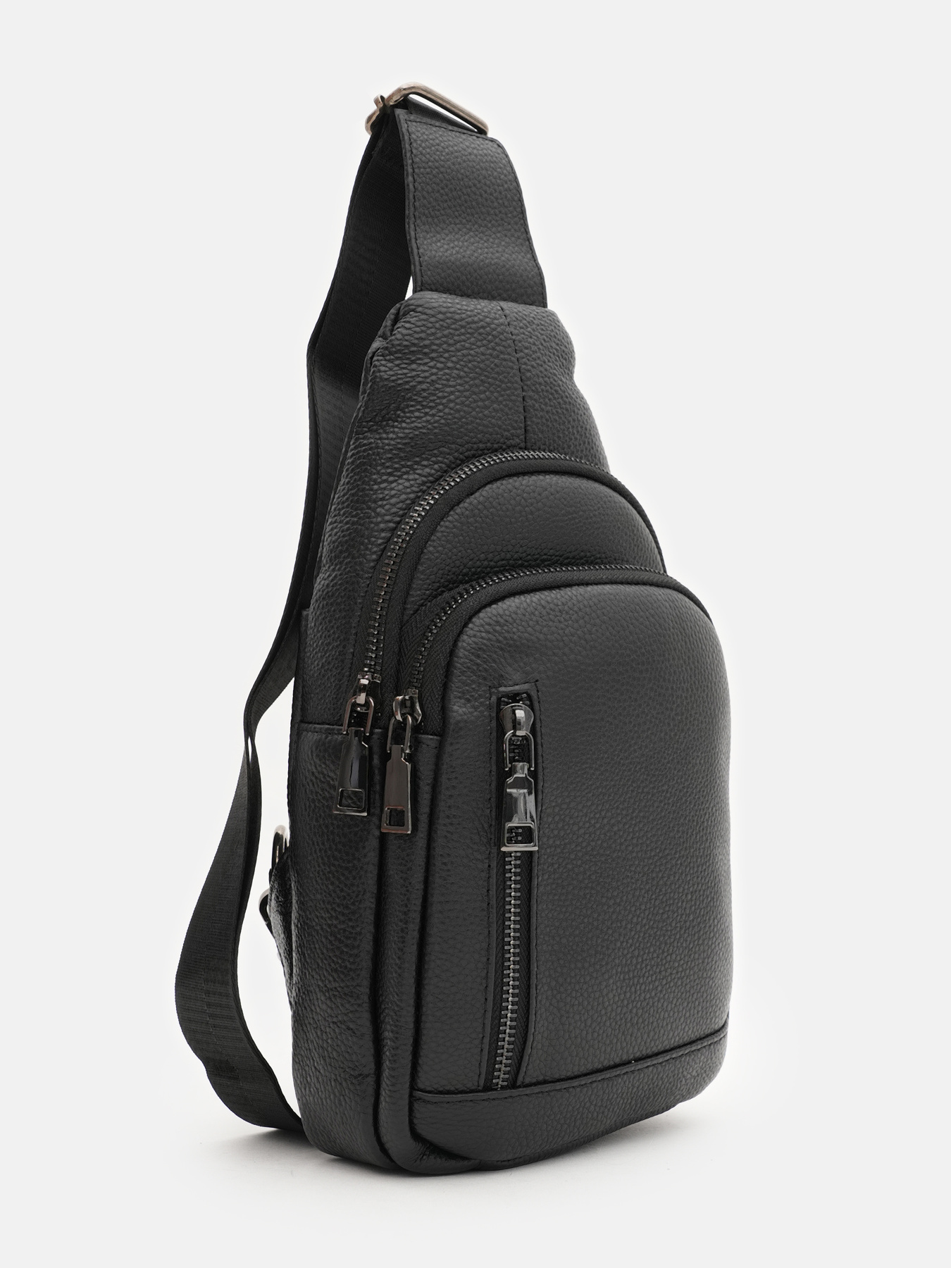 Рюкзаки Borsa Leather модель K1328b-black Фото