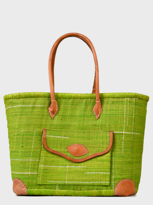 Сумки Le Comptoir de la plage модель Manjopika_Green Фото