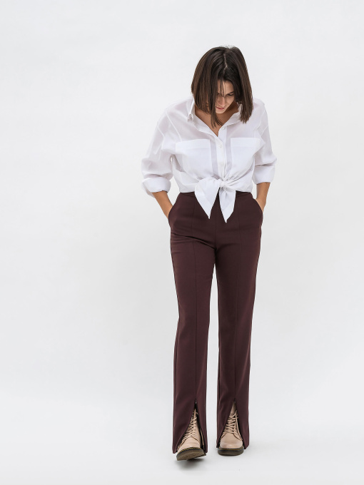 Штани Lesia модель BrownKlerisWPNTLS Фото