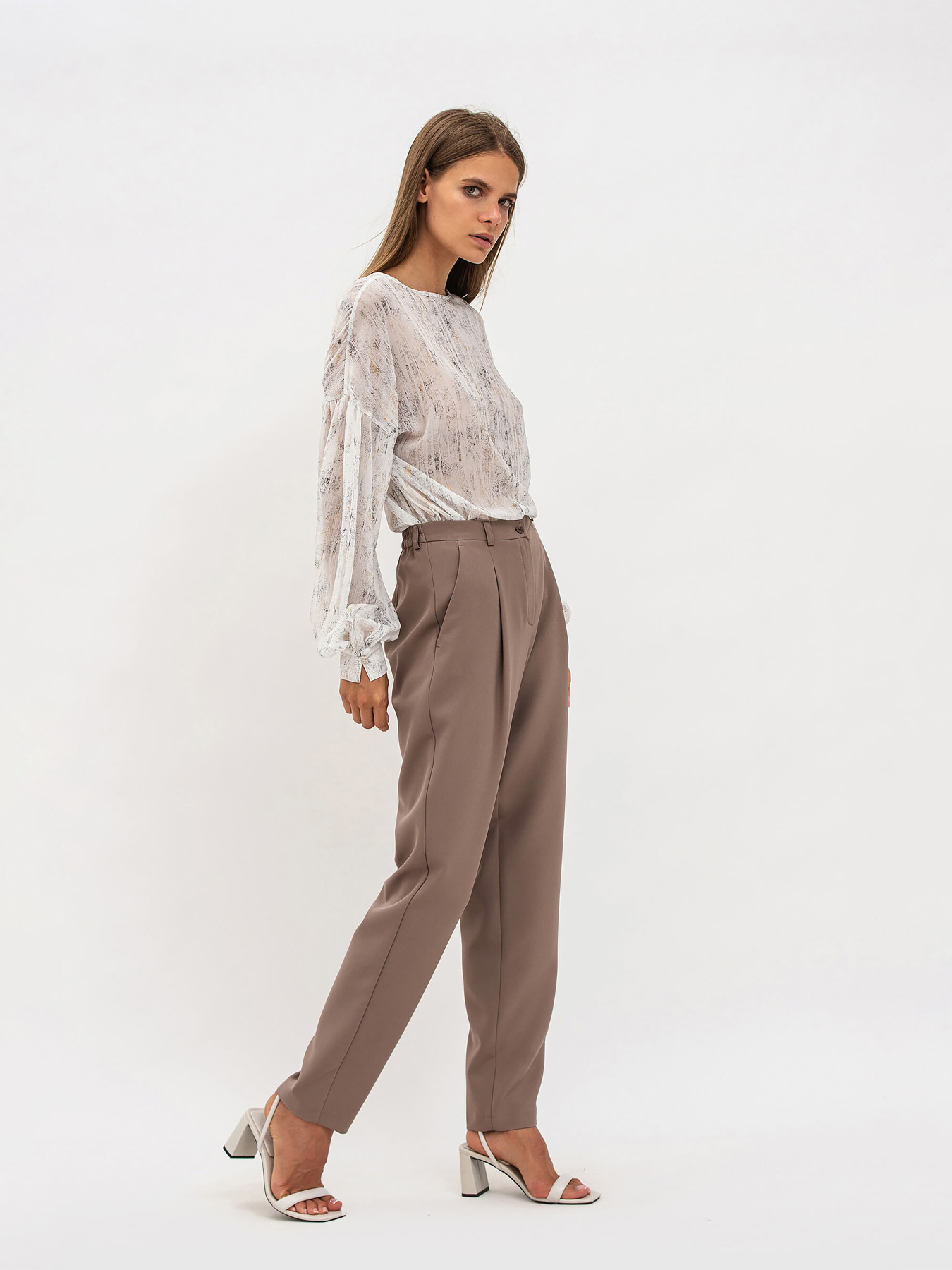 Брюки Lesia модель BrownSionaWPNTLS Фото