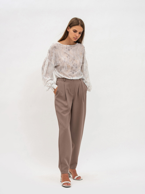 Штани Lesia модель BrownSionaWPNTLS Фото