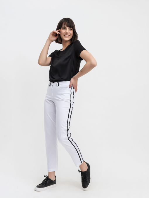 Штани Lesia модель WhiteVisterWPNTLS Фото