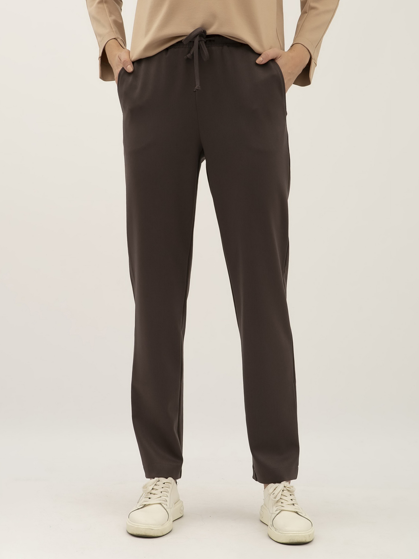 Брюки Lesia модель Deka01BrownWPNTLS Фото