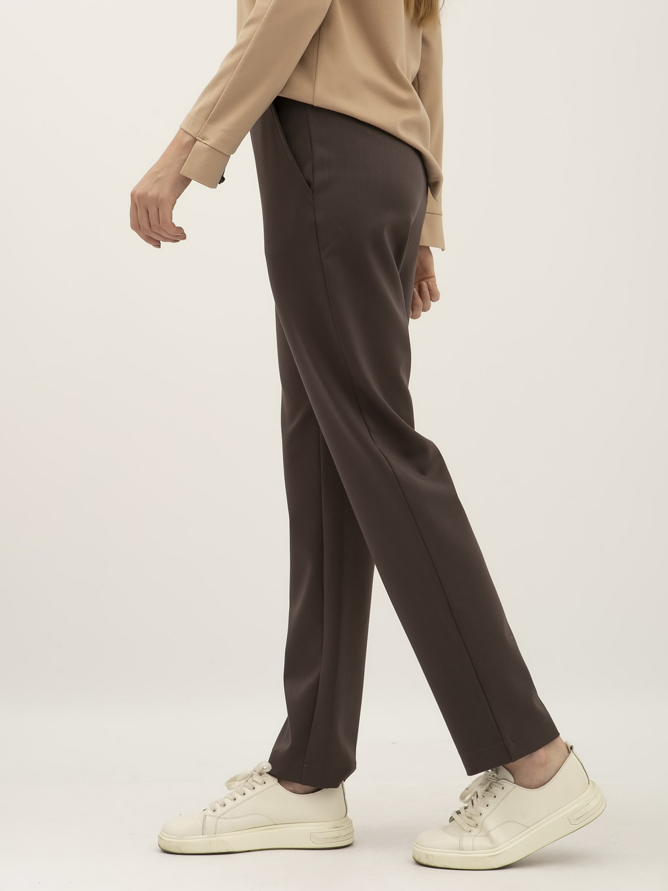 Брюки Lesia модель Deka01BrownWPNTLS Фото