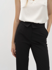 Брюки Lesia модель Unati001BlackWPNTLS Фото
