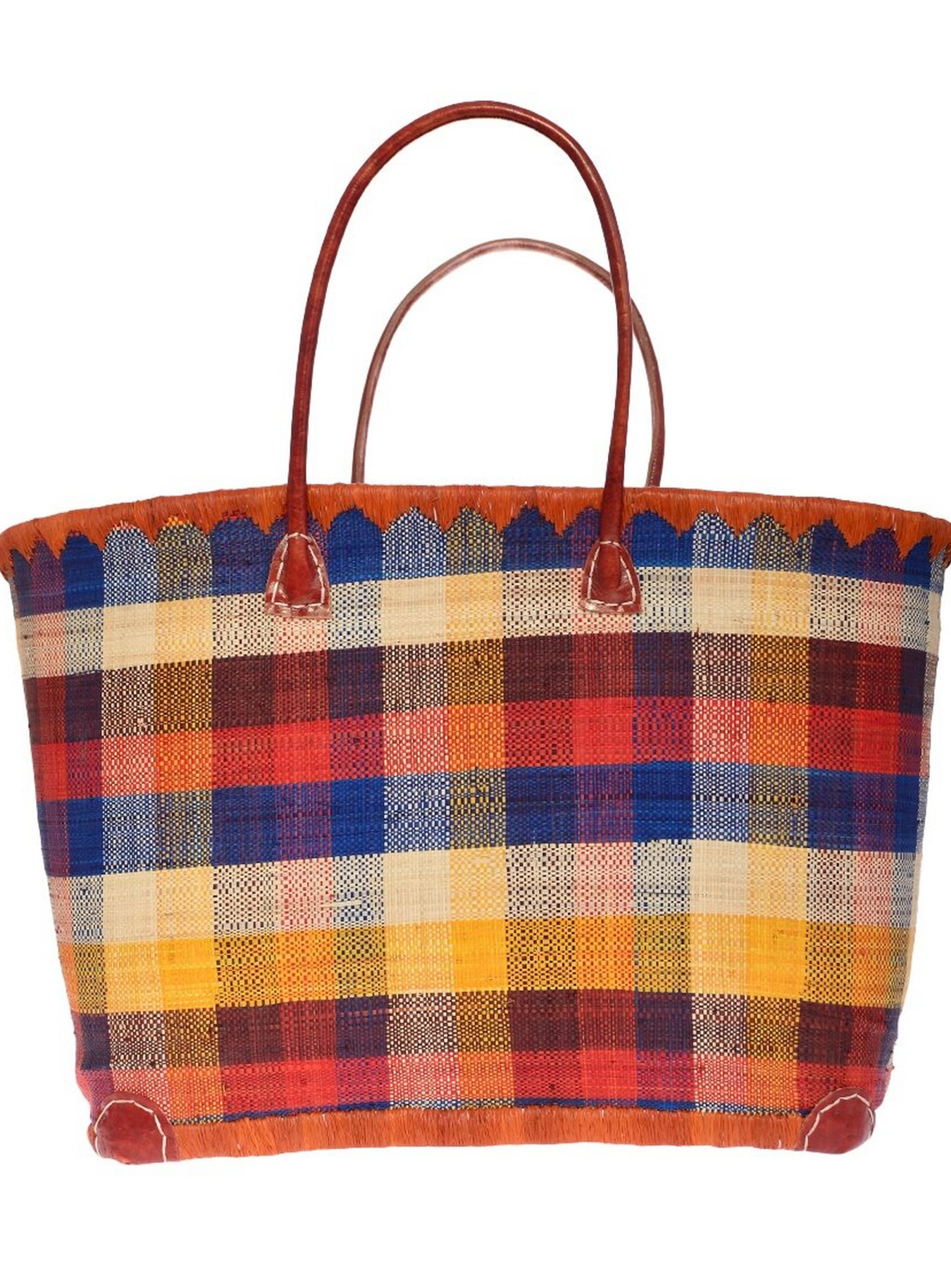 Сумки Le Comptoir de la plage модель Madras_GM_Caramel Фото