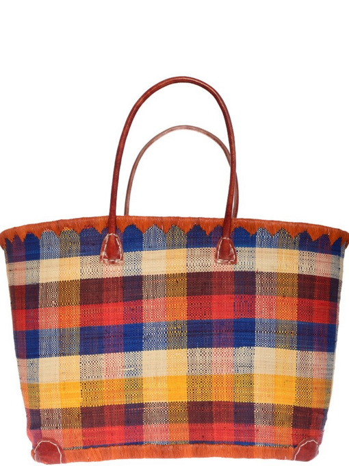 Сумки Le Comptoir de la plage модель Madras_GM_Caramel Фото