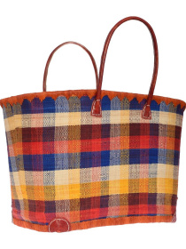 Сумки Le Comptoir de la plage модель Madras_GM_Caramel Фото