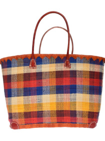 Сумки Le Comptoir de la plage модель Madras_GM_Caramel Фото