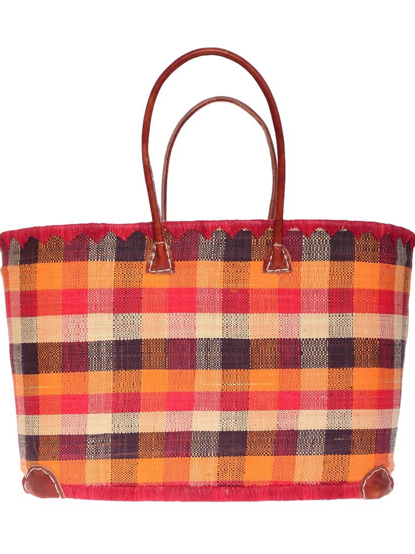 Сумки Le Comptoir de la plage модель Madras_GM_Rouge Сумки Le Comptoir de la plage модель Madras_GM_Rouge Фото