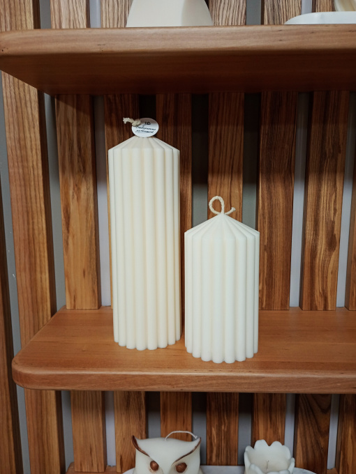 Набор свечей "Текстурный Релакс" из натурального соевого воска Candle Design модель 200.0007 Фото