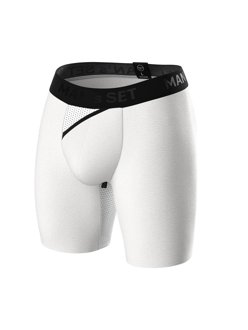 Нижнее белье MAN's SET Anatomic Long 2.0 Light модель AnatomicLong2.0LightBlackSeriesWhiteMNSTPNT Фото