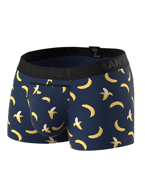 Нижня білизна MAN's SET Anatomic Classic 1.2 модель Classic1.2DarkBlueBananasMNSTPNT Фото