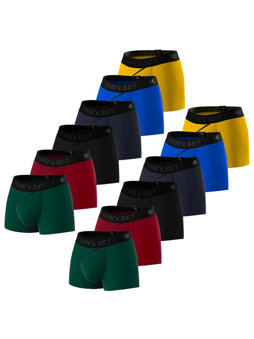 Нижнее белье MAN's SET ﻿Anatomic Classic 2.0 модель AnatomicClassic2.0SetMulticolor12pcsMNSTPNT Фото