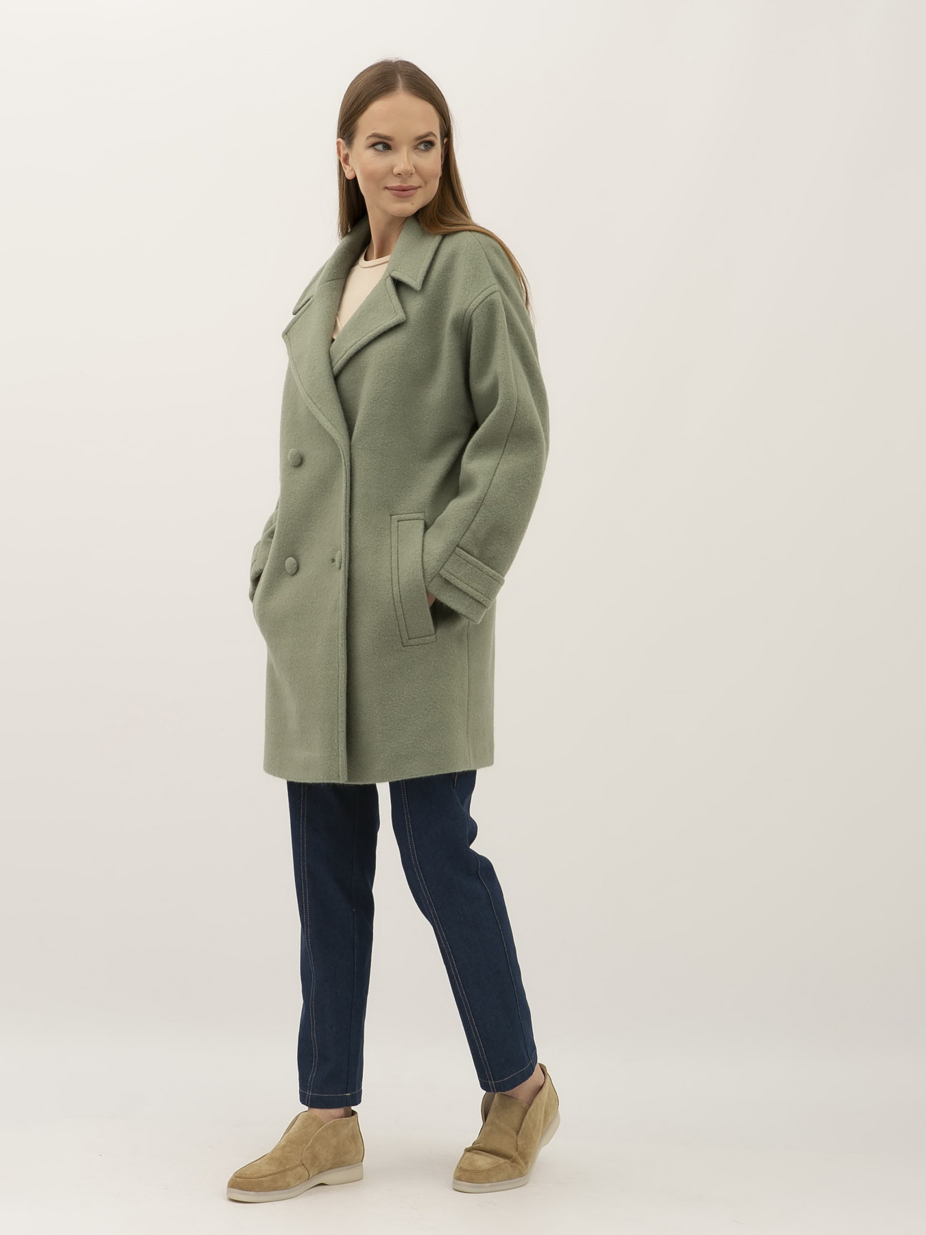 Пальто и плащи Lesia модель OliveAmare04WMNSCTLS Фото