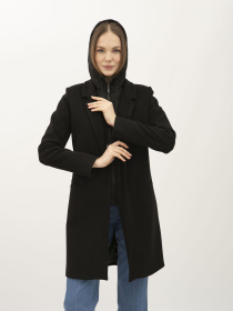 Пальто и плащи Lesia модель Karo01BlackWMNSCTLS Фото