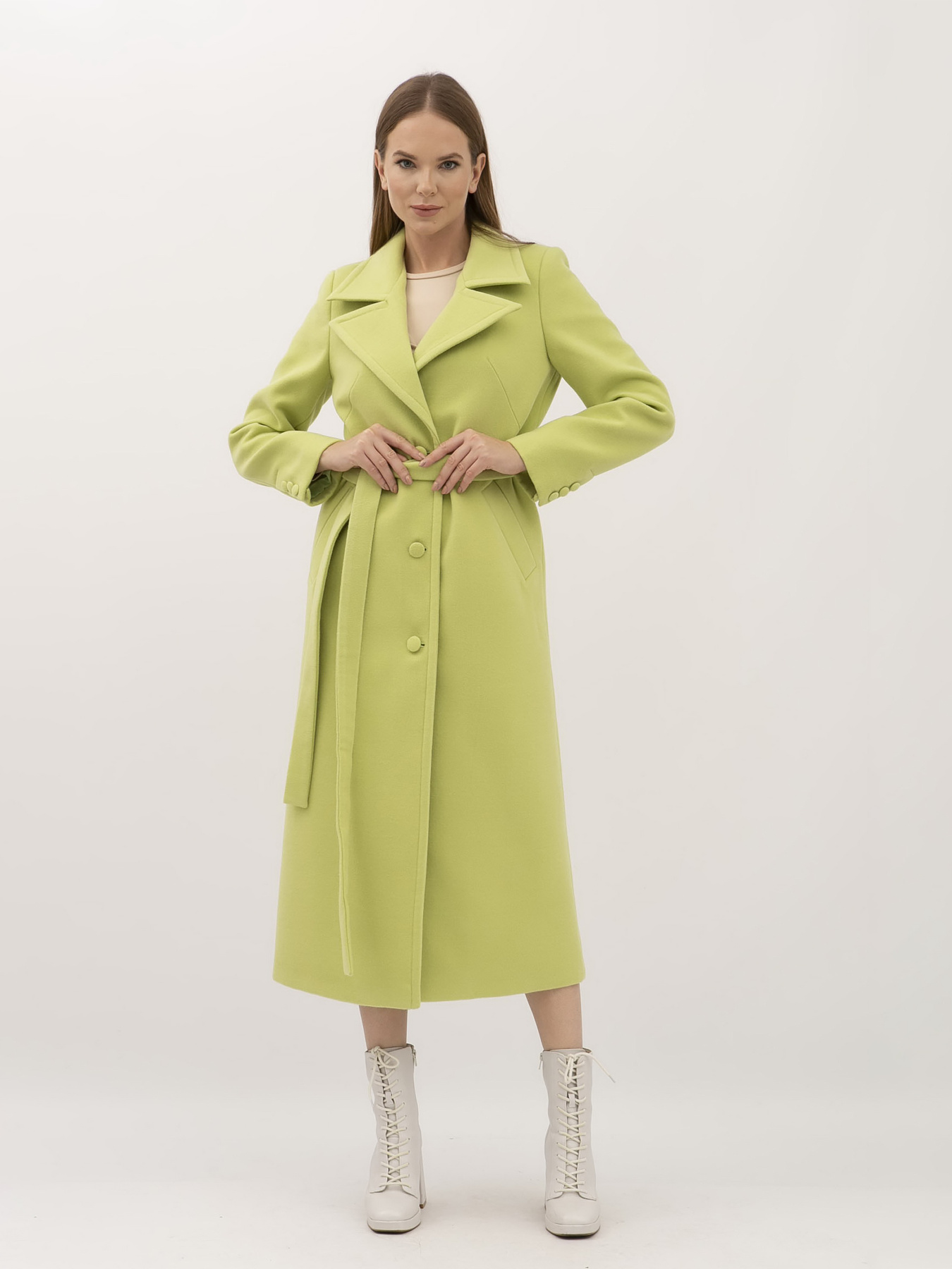Пальто и плащи Lesia модель OliveMorial15WMNSCTLS Фото