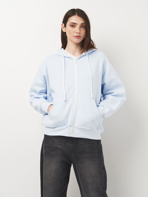 Худи и свитшоты Роза модель 240427_blue Фото