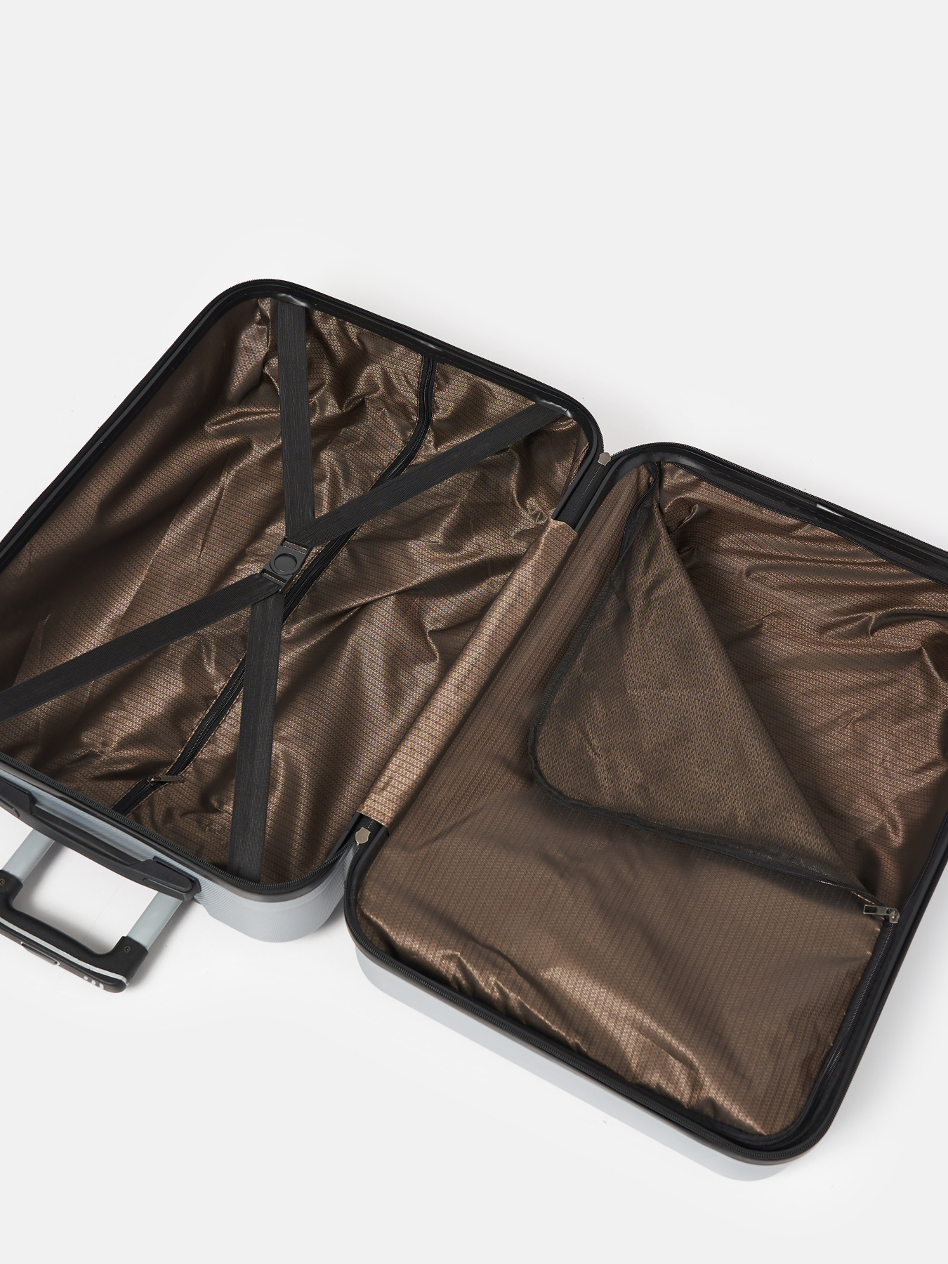Дорожні сумки та валізи Ricco Grande модель T1ABS500silver-XL Фото