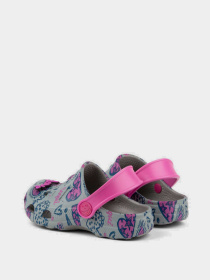 Шльопанці COQUI модель 8701Mid.greyFuchsia_love_amulet Фото