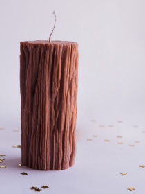 Аромасвеча "Полено", аромат - Redwoods and Moss (секвоя и мох) Candle Design модель 130.2012 Фото