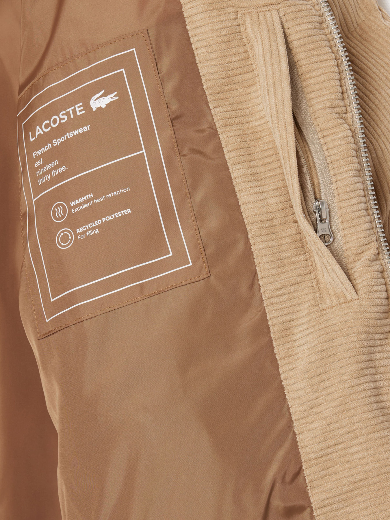 Куртки та дублянки Lacoste модель BH289002S Фото