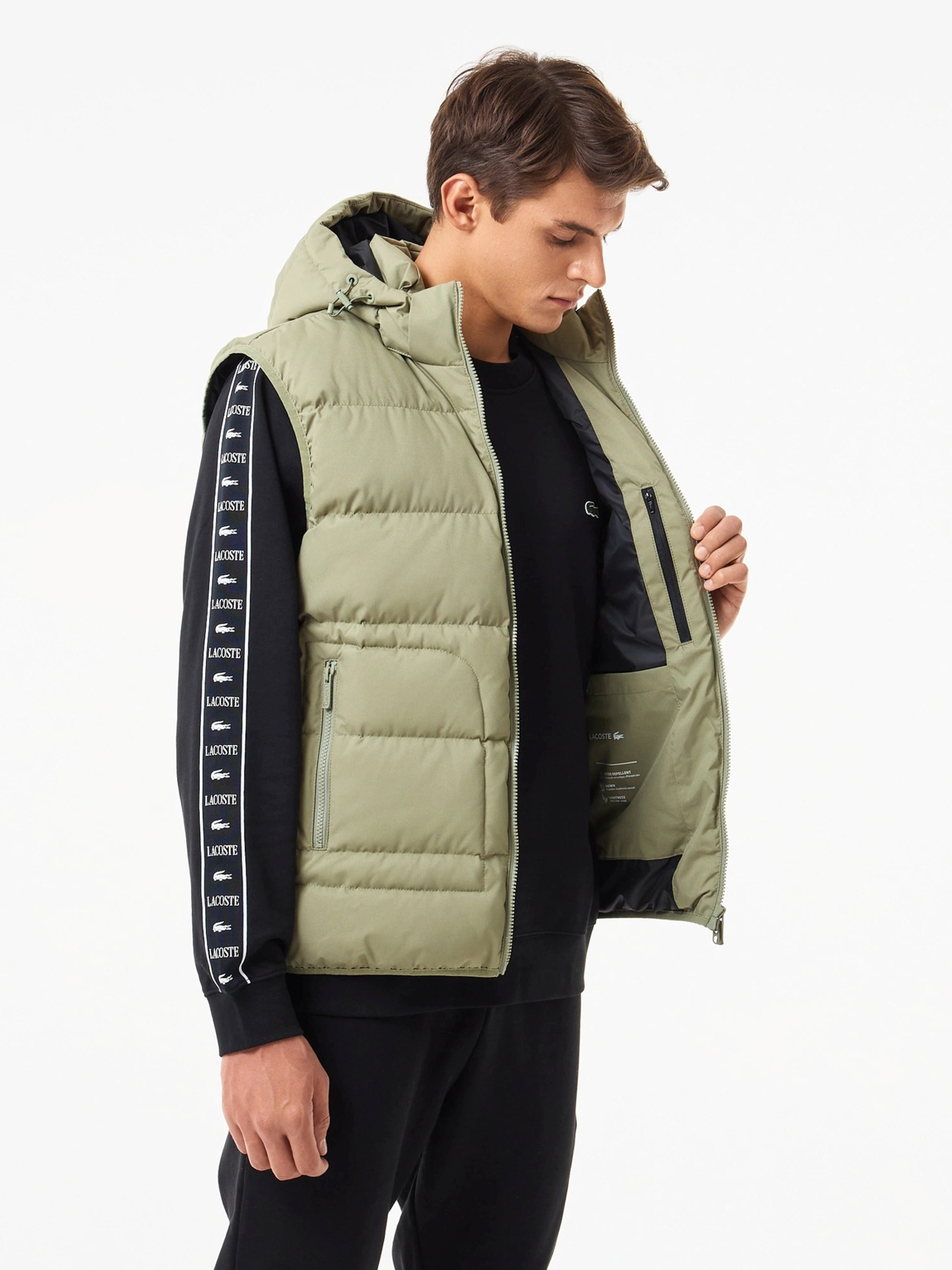 Куртки та дублянки Lacoste модель BH2317BMY Фото
