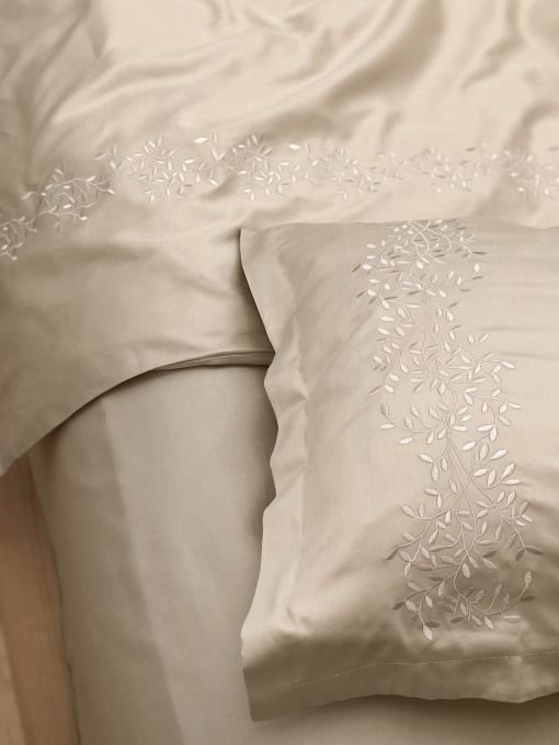 Підковдра лате з вишитими гілками Cozy модель 8009274 Фото
