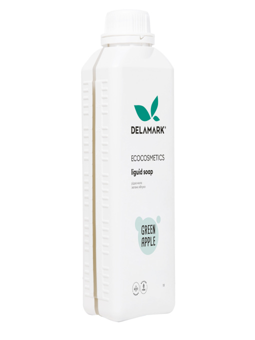 Рідке мило Delamark Зелене яблуко DeLaMark модель 4820152331946 Фото