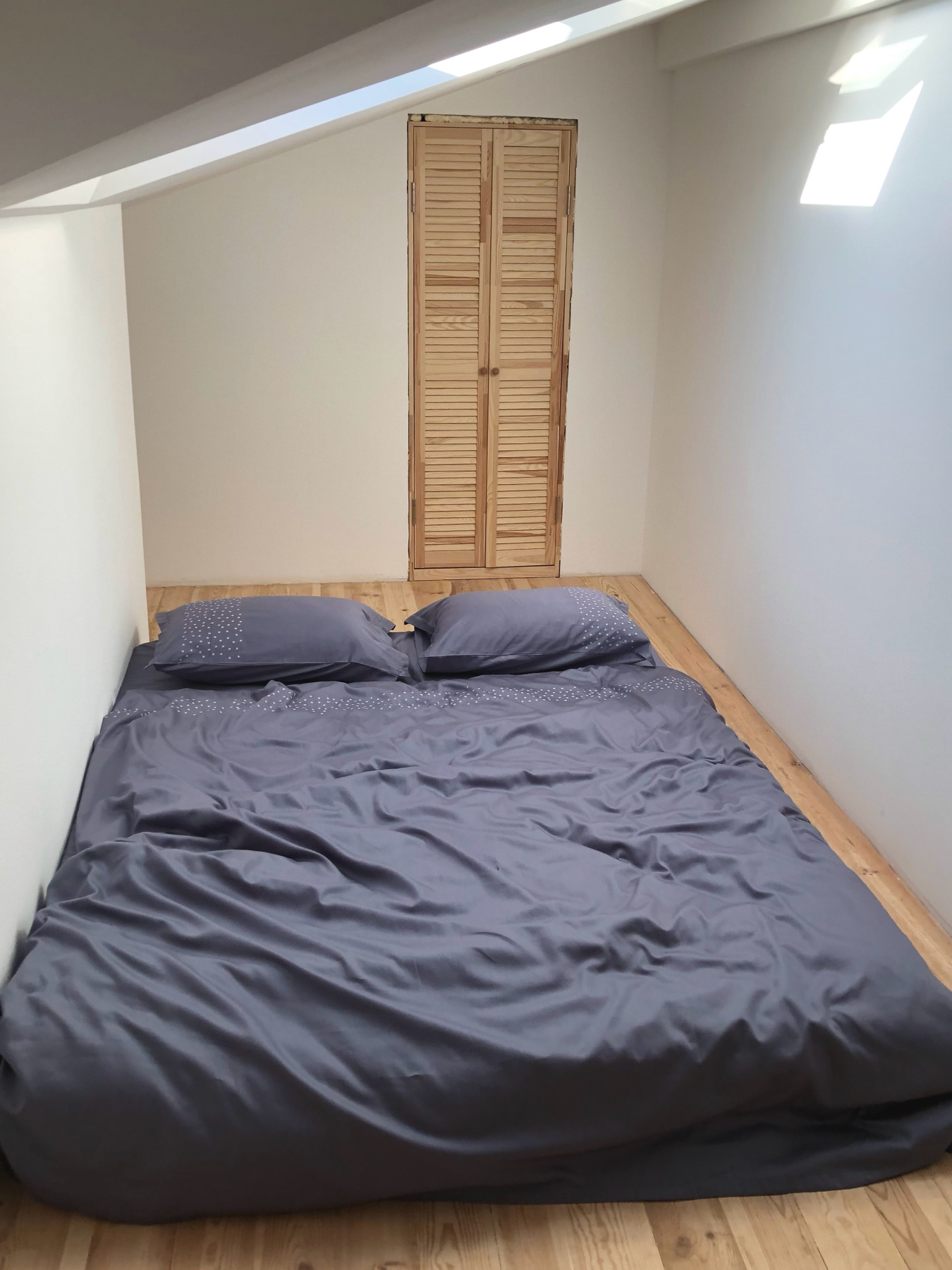 Підковдра темно-сіра з вишитими білими зірками Cozy модель 8009416 Підковдра темно-сіра з вишитими білими зірками Cozy модель 8009416 Фото