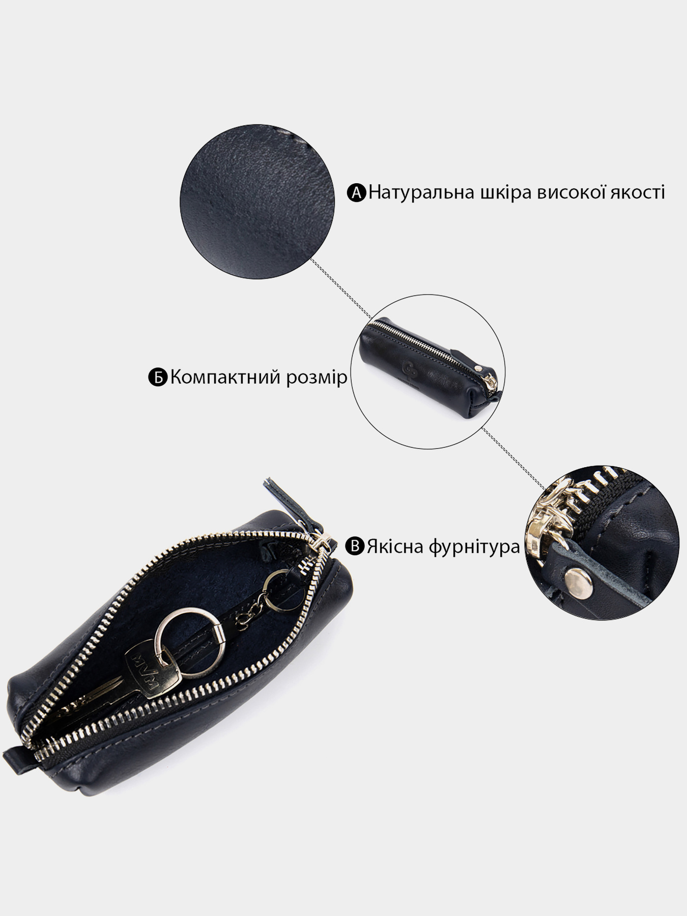 Кошельки Grande Pelle модель bag24_11340 Фото