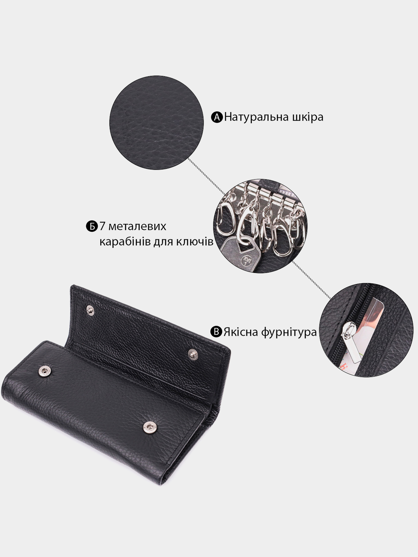 Кошельки ST Leather Accessories модель bag24_22492 Фото